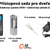 Přístupová sada pro dveře - docházkový systém EP30 + elektrický zámek EZ322